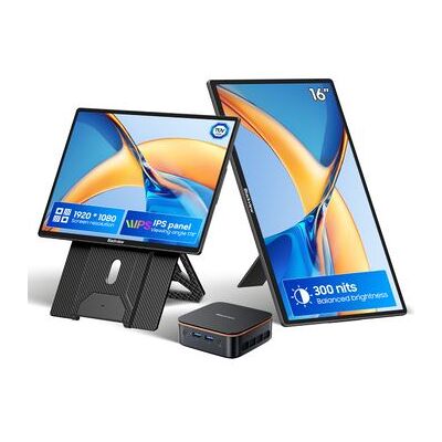 Monitores Portátiles Blackview Table9 De 16 Pulgadas Fhd+ Tuv Sud 60hz Ips+mp20 168gb/512gb 3300u Minipc Monitores Portátiles Blackview Table9 De 16 Pulgadas Fhd+ Tuv Sud 60hz Ips+mp20 168gb/512gb 3300u Minipc