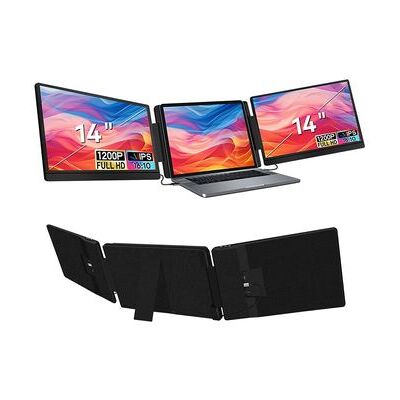 Monitor De Expansión De Pantalla Triple Portátil Fopo S7 De 14 Pulgadas Rotación De 360° Full Hd 1920*1200 Monitor De Expansión De Pantalla Triple Portátil Fopo S7 De 14 Pulgadas Rotación De 360° Full Hd 1920*1200