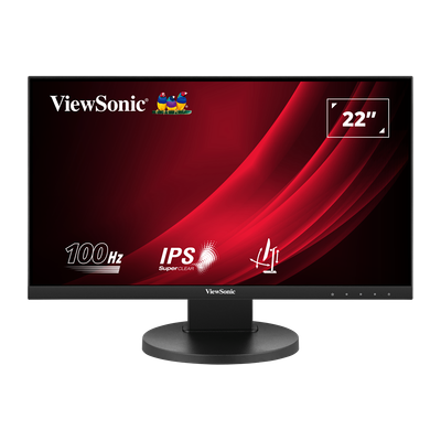 Viewsonic 21.5" Vg2208a-hd Ergonomic Monitor Ips Fhd 100hz Hdmi Dp Vga Viewsonic 21.5" Vg2208a-hd Ergonomic Monitor Ips Fhd 100hz Hdmi Dp Vga