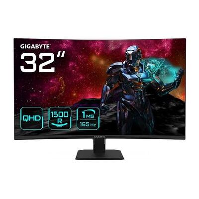 Gigabyte Gs32qc Pantalla Para Pc 80 Cm (31.5") 2560 X 1440 Pixeles Quad Hd Lcd Negro Gigabyte Gs32qc Pantalla Para Pc 80 Cm (31.5") 2560 X 1440 Pixeles Quad Hd Lcd Negro