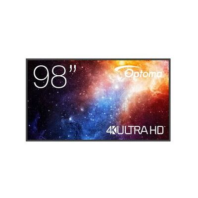 Optoma N3981k Pantalla Plana Para Señalización Digital 2,49 M (98") Led Wifi 500 Cd / M² 4k Ultra Hd Negro Android 11 24/7 Optoma N3981k Pantalla Plana Para Señalización Digital 2,49 M (98") Led Wifi 500 Cd / M² 4k Ultra Hd Negro Android 11 24/7