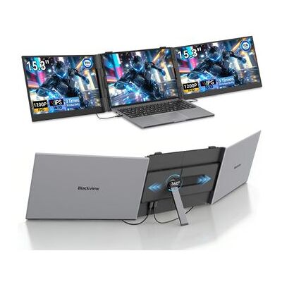 Monitor Portátil Blackview Double Computer Monitor 8 15.3" Fhd 60hz Dual Usb-c Carga Inversa De 100w Monitor Portátil Blackview Double Computer Monitor 8 15.3" Fhd 60hz Dual Usb-c Carga Inversa De 100w