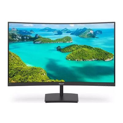 Philips Monitor 241e1sc - 24", Fhd, 75 Hz, Va, Sin Parpadeo (1920x1080, 250 Cd/m², Vesa, D-sub, Hdmi), Negro Philips Monitor 241e1sc - 24", Fhd, 75 Hz, Va, Sin Parpadeo (1920x1080, 250 Cd/m², Vesa, D-sub, Hdmi), Negro