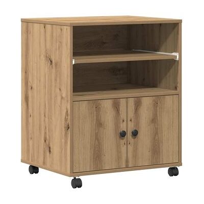 Soporte Para Impresora Roble Artesanal 60 X 48 X 74 Cm Vidaxl Soporte Para Impresora Roble Artesanal 60 X 48 X 74 Cm Vidaxl
