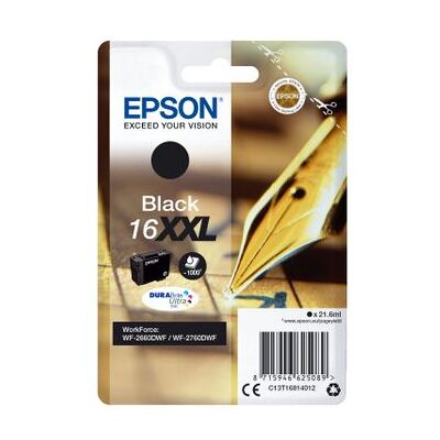 Epson C13t16814022 Cartucho De Tinta 1 Pieza(s) Original Negro Epson C13t16814022 Cartucho De Tinta 1 Pieza(s) Original Negro