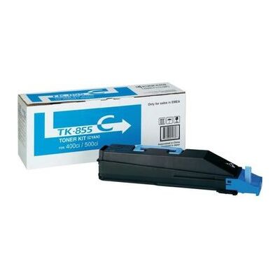 Cartucho de tóner original Kyocera TK-855C Cyan - Cartucho de tóner Cartucho de tóner original Kyocera TK-855C Cyan - Cartucho de tóner