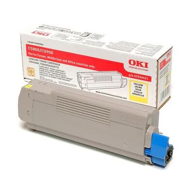 Oki Toner Laser Amarillo 5.000 Paginas C/5800/5900/5550 Oki Toner Laser Amarillo 5.000 Paginas C/5800/5900/5550