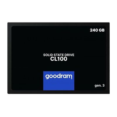 Ssd Goodram Cl100 Gen. 3 240gb Sata Iii 2,5 Ssd Goodram Cl100 Gen. 3 240gb Sata Iii 2,5