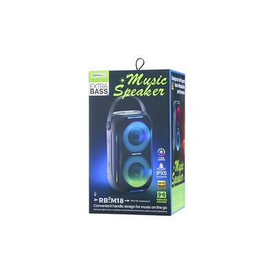 ACCETEL Altavoz Inalámbrico Portátil Con Iluminación Ritmica Y Sonido Potente De 20w ACCETEL Altavoz Inalámbrico Portátil Con Iluminación Ritmica Y Sonido Potente De 20w