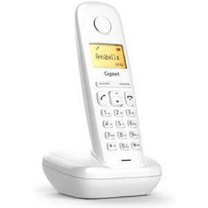 Gigaset A170 Analog/dect Telephone Blanco Identificador De Llamadas