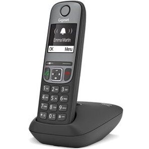 Gigaset As690 Teléfono Dect/analógico Identificador De Llamadas Negro, Gris