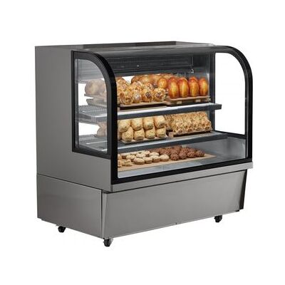 Vitrina Refrigerada Comercial De 505l Con Estantes, Iluminación Led Y Control De Temperatura Tekmaquinas Vitrina Refrigerada Comercial De 505l Con Estantes, Iluminación Led Y Control De Temperatura Tekmaquinas
