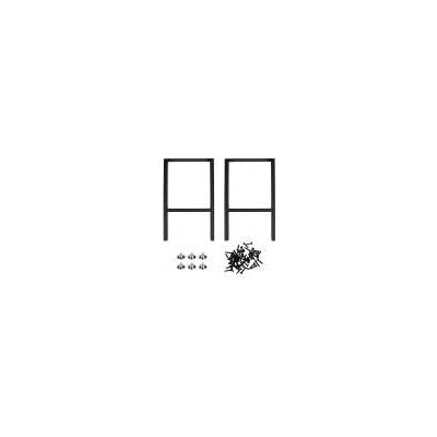 S/MARCA 2 Piezas De Patas De Mesa Metálicas En Formato De H De 28 Pulgadas Para Muebles Domésticos, Mesas De Escritorio Y Bancos En Negro Mate S/MARCA 2 Piezas De Patas De Mesa Metálicas En Formato De H De 28 Pulgadas Para Muebles Domésticos, Mesas De Escritorio Y Bancos En Negro Mate