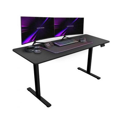 Mesa Mars Gaming Mgd Ergo Pro Ajuste Altura Electrico 73-118 Tablero Negro 160x60 Chasis De Acero Mesa Mars Gaming Mgd Ergo Pro Ajuste Altura Electrico 73-118 Tablero Negro 160x60 Chasis De Acero