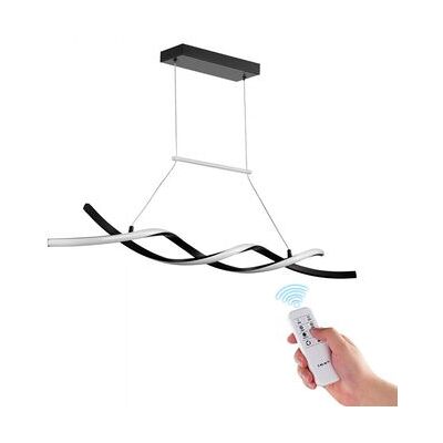Lámpara Colgante Led Regulable Con Mando A Distancia 24w Luz Cálida A Blanca Tekmaquinas Lámpara Colgante Led Regulable Con Mando A Distancia 24w Luz Cálida A Blanca Tekmaquinas