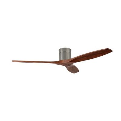 Forlight Forlight - Ventilador Stem Evo Ø1320mm Tube Acero Niquel Satinado Palas Madera Oscura Forlight Forlight - Ventilador Stem Evo Ø1320mm Tube Acero Niquel Satinado Palas Madera Oscura