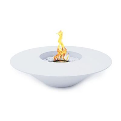 Chimenea de bioetanol Divina Fire Santorini - Calefacción elegante interior/exterior Chimenea de bioetanol Divina Fire Santorini - Calefacción elegante interior/exterior