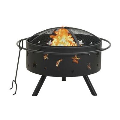 Brasero Con Atizador Acero Xxl 76 Cm Vidaxl Brasero Con Atizador Acero Xxl 76 Cm Vidaxl