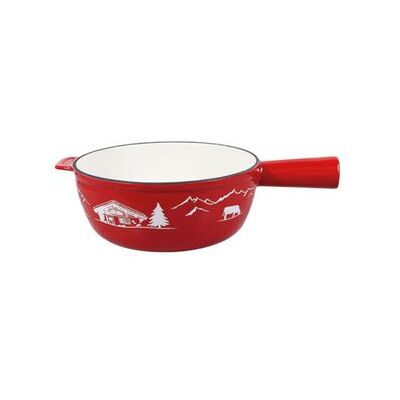 Table&cook Sartén Savoyar De Hierro Fundido Esmaltado Rojo De 24 Cm - Sh003 Table&cook Sartén Savoyar De Hierro Fundido Esmaltado Rojo De 24 Cm - Sh003