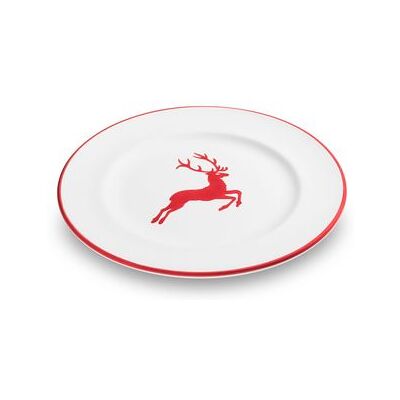 Gmundner Keramik Reno Hirsch 22cm - Placa de postre Gmundner Keramik Reno Hirsch 22cm - Placa de postre