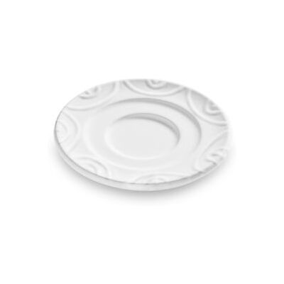 GMUNDNER KERAMIK Gmundner Cerámica Plato Blanco Flameado Espresso (ø 11cm) GMUNDNER KERAMIK Gmundner Cerámica Plato Blanco Flameado Espresso (ø 11cm)