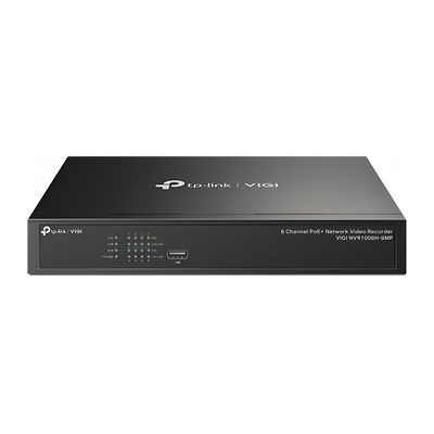 Tp-link Vigi Nvr1008h-8mp Grabadore De Vídeo En Red (nvr) Negro Tp-link Vigi Nvr1008h-8mp Grabadore De Vídeo En Red (nvr) Negro