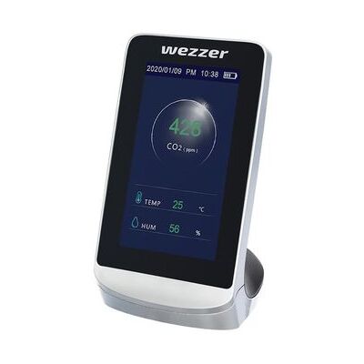 Medidor de calidad del aire Levenhuk Wezzer Air MC60 - CO2, temperatura y humedad Medidor de calidad del aire Levenhuk Wezzer Air MC60 - CO2, temperatura y humedad