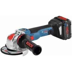 Bosch Professional Amoladora Gwx 18v-10 Sc +2 Baterías 8,0ah+ Ga1880+ L-boxx Professional