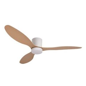 Ventilador De Techo Mistral Bel Air 48w 3 Aspas Con Luz Led Blanco/haya Ø130 Cm Ventilador De Techo Mistral Bel Air 48w 3 Aspas Con Luz Led Blanco/haya Ø130 Cm