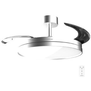 Ventilador De Techo Con Luz Con Aspas Retráctiles Energysilence Aero 2440 Invisible Pure Steel. 30w, Motor Dc Cecotec Ventilador De Techo Con Luz Con Aspas Retráctiles Energysilence Aero 2440 Invisible Pure Steel. 30w, Motor Dc Cecotec