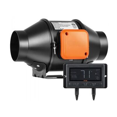 Ventilador De Extracción En Línea De 100 Mm Con Sensor De Temperatura Y Motor Silencioso Tekmaquinas Ventilador De Extracción En Línea De 100 Mm Con Sensor De Temperatura Y Motor Silencioso Tekmaquinas