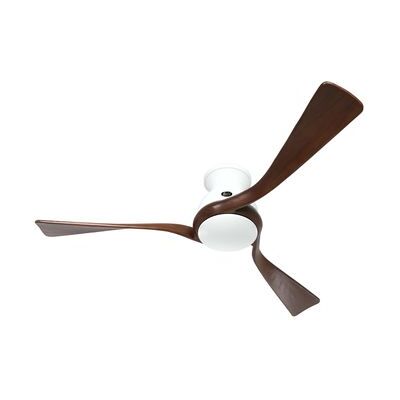 Ventilador de techo CasaFan Eco Regento 140cm Blanco Nogal Cromo Níquel Cepillado - Ventilador de techo Ventilador de techo CasaFan Eco Regento 140cm Blanco Nogal Cromo Níquel Cepillado - Ventilador de techo