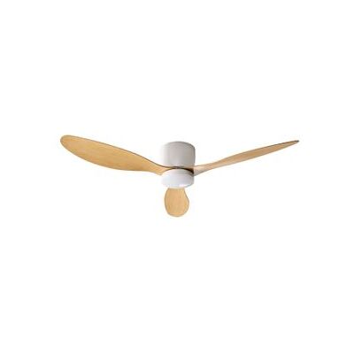 BELIANI Ventilador De Techo Scandi Con Mando A Distancia Iluminación Led 5 Opciones De Velocidad 3 Temperaturas De Luz Marrón Claro Vembar BELIANI Ventilador De Techo Scandi Con Mando A Distancia Iluminación Led 5 Opciones De Velocidad 3 Temperaturas De Luz Marrón Claro Vembar