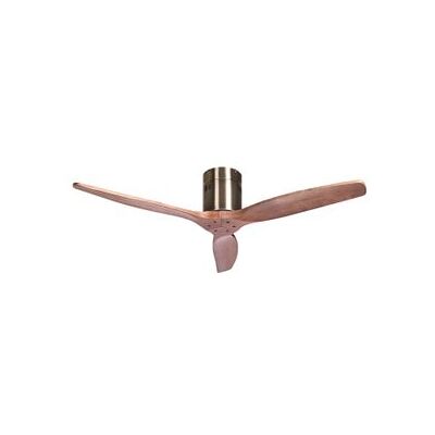 BELIANI Ventilador Con Mando A Distancia Y Temporizador Base De Metal Aspas De Madera Sala De Estar Dormitorio Marrón Harney BELIANI Ventilador Con Mando A Distancia Y Temporizador Base De Metal Aspas De Madera Sala De Estar Dormitorio Marrón Harney