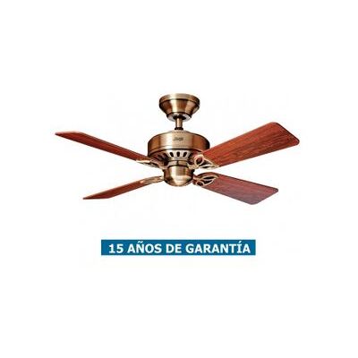 Ventilador De Techo Hunter 24174 Bayport 107 Roble Claro O Palisandro / Latón Antiguo Ventilador De Techo Hunter 24174 Bayport 107 Roble Claro O Palisandro / Latón Antiguo