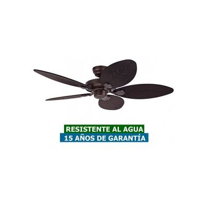 Ventilador De Techo Para Exterior Ipx4 Hunter 24323 Outdoor Elements Mimbre, Hoja Palmera Ventilador De Techo Para Exterior Ipx4 Hunter 24323 Outdoor Elements Mimbre, Hoja Palmera