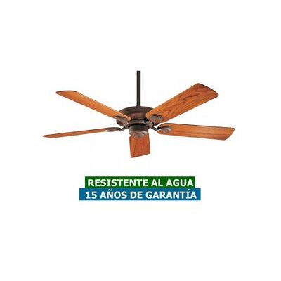 Ventilador De Techo Para Exterior Ipx4 Hunter 24324 Outdoor Elements Teca / Ladrillo Ventilador De Techo Para Exterior Ipx4 Hunter 24324 Outdoor Elements Teca / Ladrillo