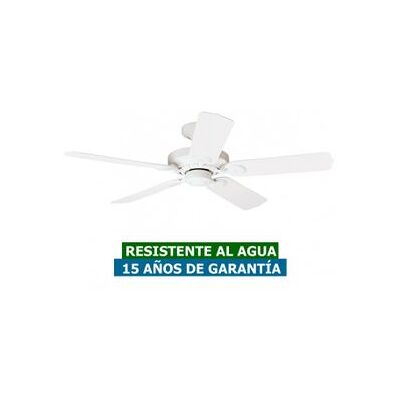 Ventilador De Techo Para Exterior Ipx4 Hunter 24326 Outdoor Elements Blanco / Blanco Ventilador De Techo Para Exterior Ipx4 Hunter 24326 Outdoor Elements Blanco / Blanco