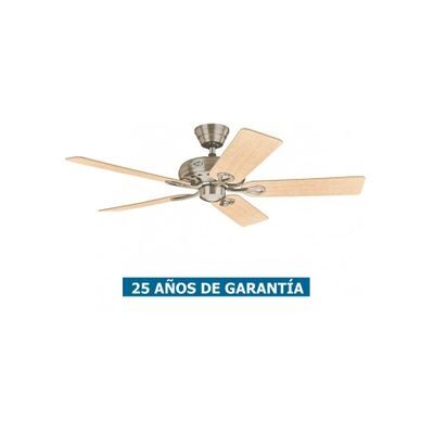 Ventilador De Techo Hunter Savoy 24521 Arce O Cereza / Cromo Satinado Ventilador De Techo Hunter Savoy 24521 Arce O Cereza / Cromo Satinado