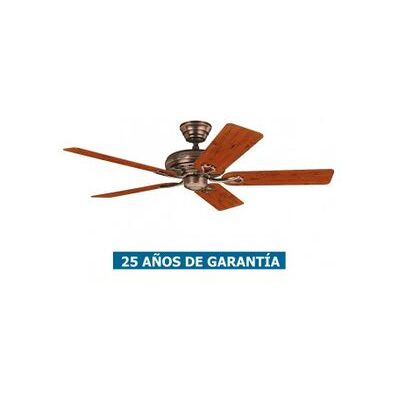 Ventilador De Techo Hunter Savoy 24525 Cereza Gastada O Caoba / Bronce Ámbar Ventilador De Techo Hunter Savoy 24525 Cereza Gastada O Caoba / Bronce Ámbar