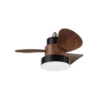 Perenz Ventilador De Techo Nogal Con Luz Led 15w Y Aspas De Abs, 3 Velocidades, Silencioso, Con Mando A Distancia, Conexión E27 - Diámetro 36cm Perenz Ventilador De Techo Nogal Con Luz Led 15w Y Aspas De Abs, 3 Velocidades, Silencioso, Con Mando A Distancia, Conexión E27 - Diámetro 36cm