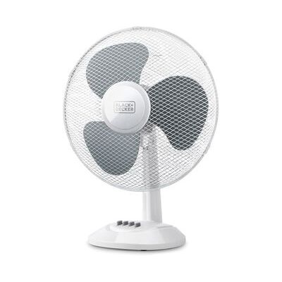 B+D Black+decker Ventilador, 40 W, Plástico, Blanco B+D Black+decker Ventilador, 40 W, Plástico, Blanco