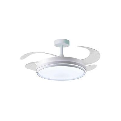Homcom Ventilador De Techo Kioto Bel Air 72w 4 Aspas Retráctiles Blanco Ø108 Cm Homcom Ventilador De Techo Kioto Bel Air 72w 4 Aspas Retráctiles Blanco Ø108 Cm