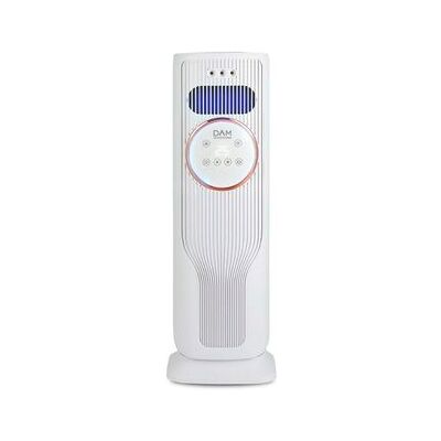 Dam Climatizador Multifunción Sin Aspas Q8, Con Calefacción Y Refrigeración. Con Tanque De Agua De 1,2l, Pantalla Táctil, Luz Esterilizadora Y Mando De Control Remoto. 28x21,5x80,5 Cm. Color: Blanco Dam Climatizador Multifunción Sin Aspas Q8, Con Calefacción Y Refrigeración. Con Tanque De Agua De 1,2l, Pantalla Táctil, Luz Esterilizadora Y Mando De Control Remoto. 28x21,5x80,5 Cm. Color: Blanco