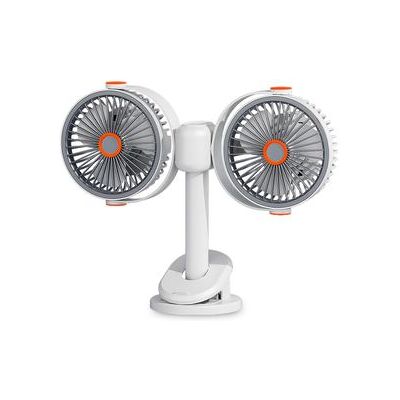 DAM Ventilador Modular F16. Con 2 Ventiladores Independientes, 5 Velocidades Por Unidad Y Giro 360° Vertical Y Horizontal. 3 Niveles De Iluminación Y Diseño Versátil De Sobremesa, Pared, Techo O Uso Portá 31x10x26 Cm. Color: Blanco DAM Ventilador Modular F16. Con 2 Ventiladores Independientes, 5 Velocidades Por Unidad Y Giro 360° Vertical Y Horizontal. 3 Niveles De Iluminación Y Diseño Versátil De Sobremesa, Pared, Techo O Uso Portá 31x10x26 Cm. Color: Blanco