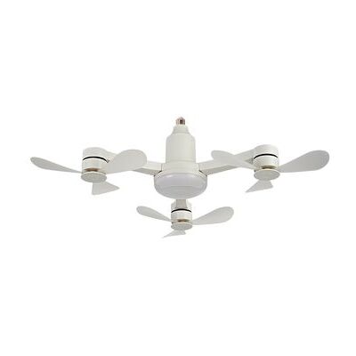 Dam Ventilador Triple De Techo Fs-wrj-r680 De 68 Cm. Adaptador E27, 3 Velocidades Y Luz Led Regulable De 16 W. Incluye Mando A Distancia. 68x68x20 Cm. Color: Blanco Dam Ventilador Triple De Techo Fs-wrj-r680 De 68 Cm. Adaptador E27, 3 Velocidades Y Luz Led Regulable De 16 W. Incluye Mando A Distancia. 68x68x20 Cm. Color: Blanco