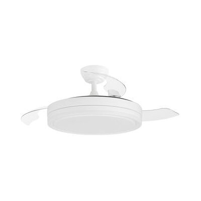 Ventilador Techo Orbegozo Cp 138105 Con Motor Dc, 105 Cm, 35w, 6 Velocidades, Aspas Retráctiles, Led 36w Tritono, Mando A Distancia Ventilador Techo Orbegozo Cp 138105 Con Motor Dc, 105 Cm, 35w, 6 Velocidades, Aspas Retráctiles, Led 36w Tritono, Mando A Distancia