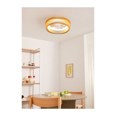 Create - Ventilador De Techo 20w Silencioso Ø58cm Aspas Direccionables Con Luz Led - Wind Create - Ventilador De Techo 20w Silencioso Ø58cm Aspas Direccionables Con Luz Led - Wind
