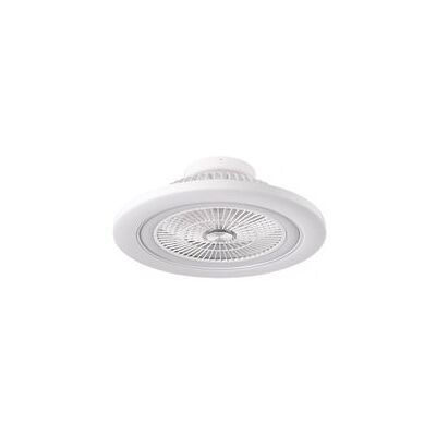 FABRILAMP Akunadecor - Ventilador De Techo Metal Blanco Mato FABRILAMP Akunadecor - Ventilador De Techo Metal Blanco Mato