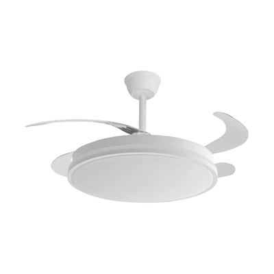GREENICE Ventilador Dc Guerrero Función Verano-invierno 44w Blanco 4 Aspas 107d 4900lm 3500-4000-6500k Remoto Y Temporizador GREENICE Ventilador Dc Guerrero Función Verano-invierno 44w Blanco 4 Aspas 107d 4900lm 3500-4000-6500k Remoto Y Temporizador
